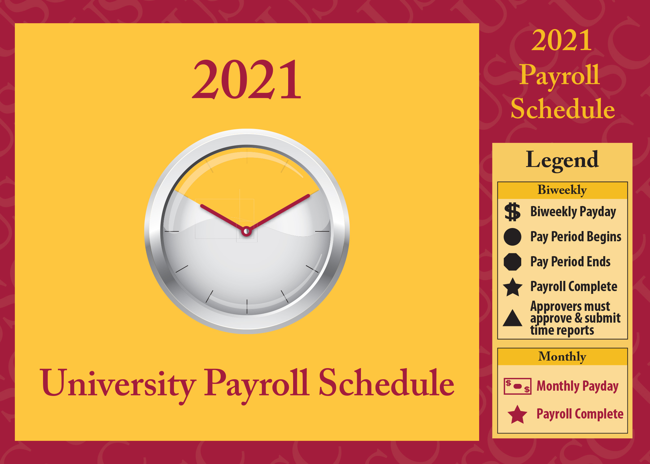 Usc Calendar 2022 Desktop Payroll Calendar Goes Virtual | Usc Employee Gateway | Usc