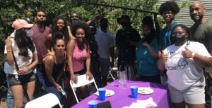 Behind the scenes of Black film students making pro-vaccination film