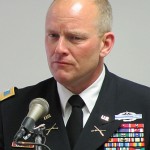Military Official Visits School of Social Work