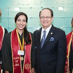 Wall of Scholars Recognizes Academic Achievements