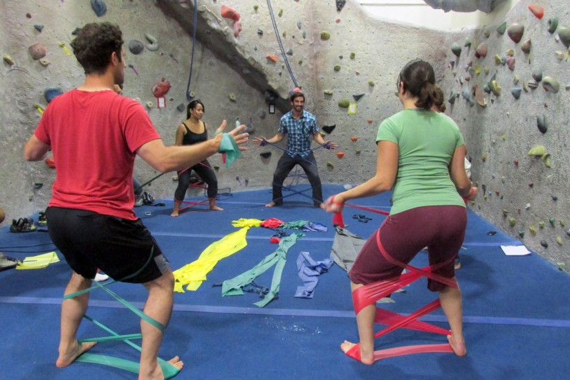 Rock climbing physical therapy