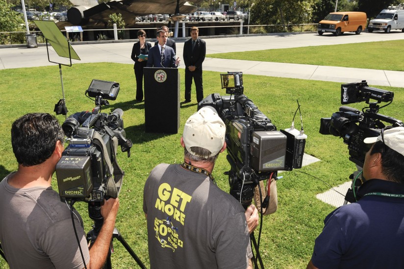 Garcetti press conference