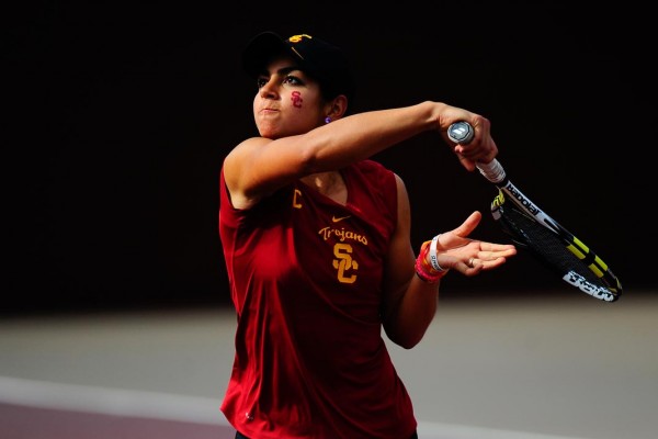 Zoe Scandalis USC tennis