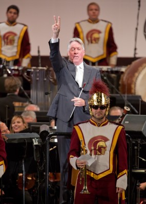 Trojan Band at Hollywood Bowl with Alan Silvestri