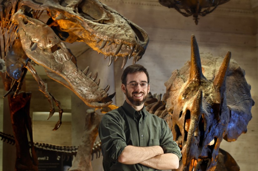 Mike Habib at museum