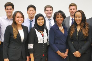 Jackie Lacey J.D, USC Gould students,