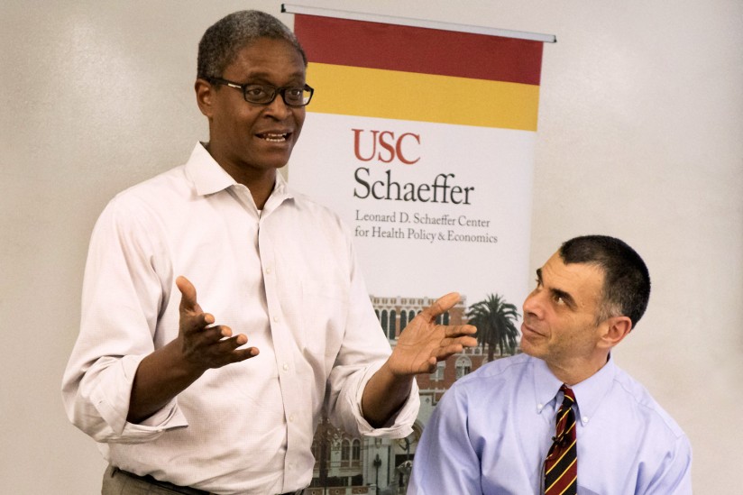 Dr. Mitchell Katz, director of the Los Angeles County Department of Health Services