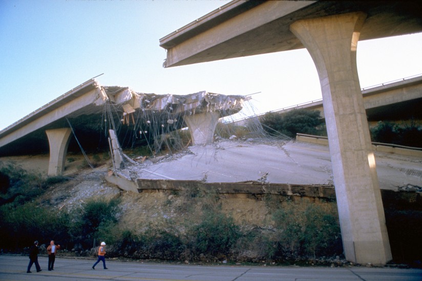 Northridge quake damage