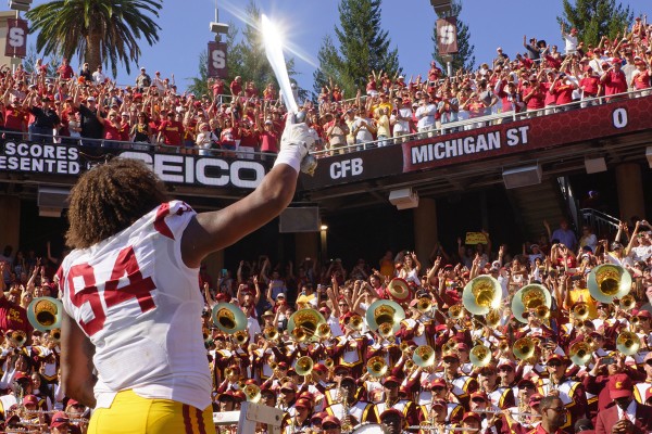 Leonard Williams leads the band