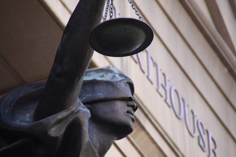 Blind Justice Statue