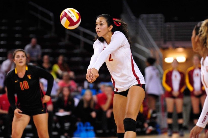 Graduating women’s volleyball star Samantha Bricio says goodbye to USC ...