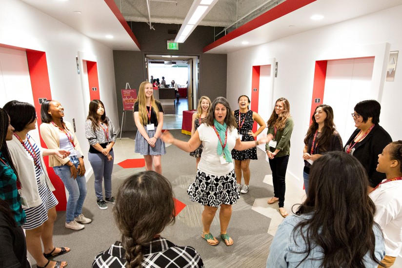 students at onference