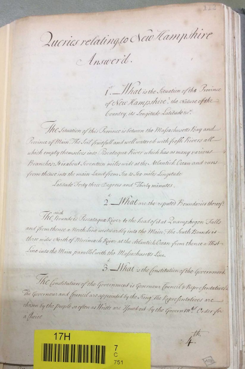 historical documents