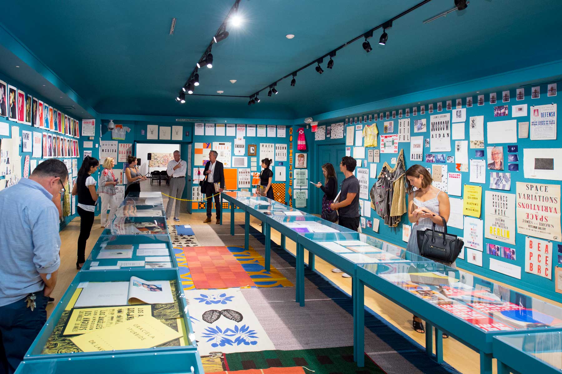 books and objects from Carpe Diem Press display