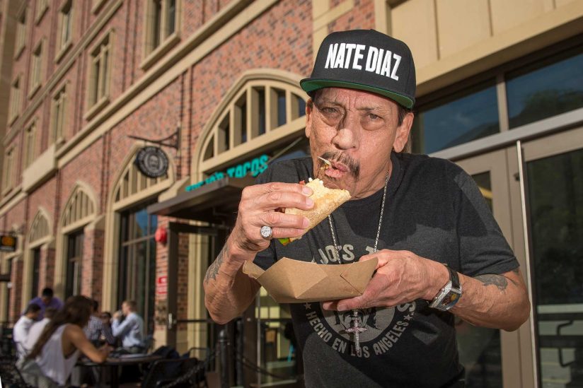 Danny Trejo and his taco