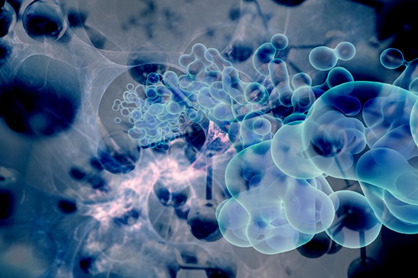 nanoparticle illustration concept allowing for targeted cancer detection