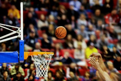 Basketball concept for black athletes graduation rate story