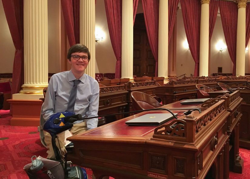 Hawken Miller visits Saxramento
