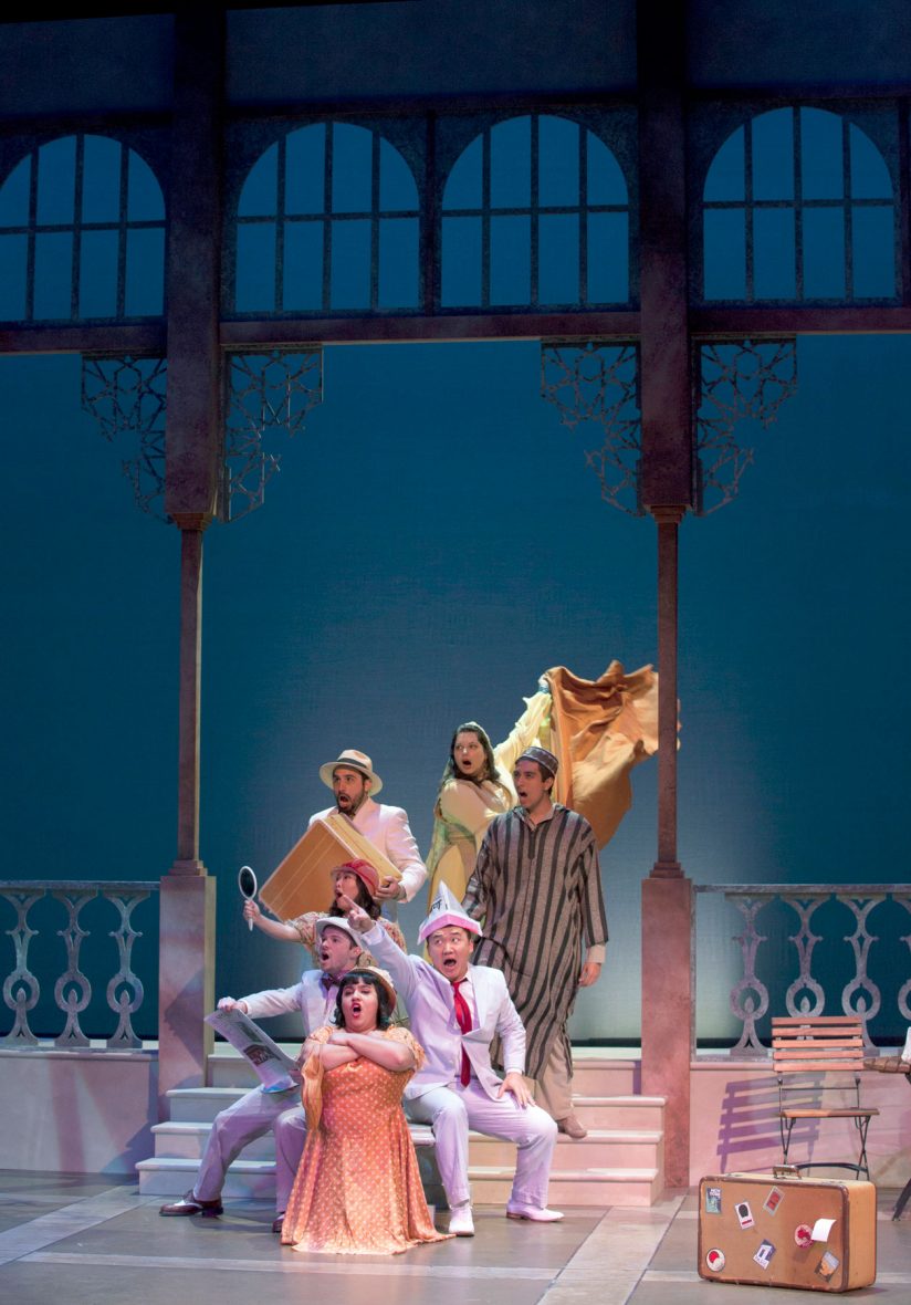 cast from Postcard from Morocco