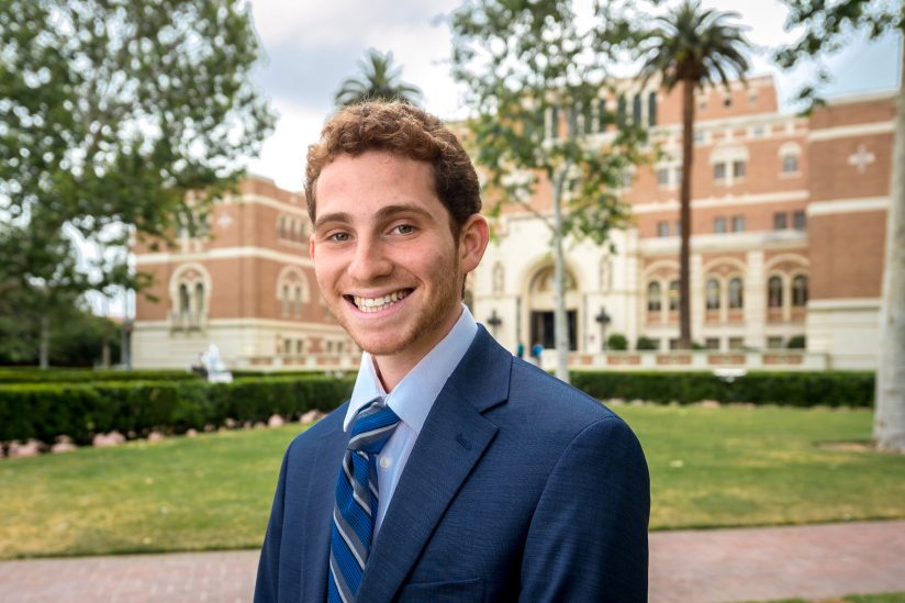USC 2018 salutatorian Sammy Cohen is a 2018 graduate and class salutatorian.