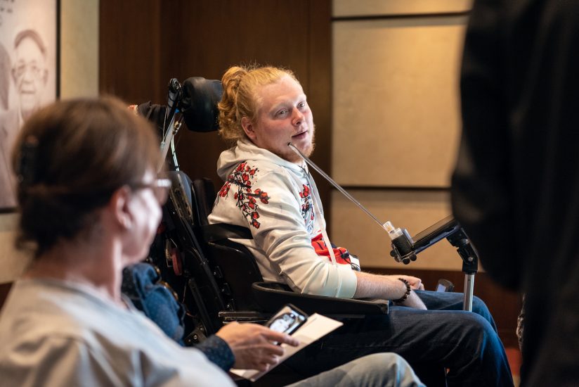 Swim with Mike scholarship for students with disabilities