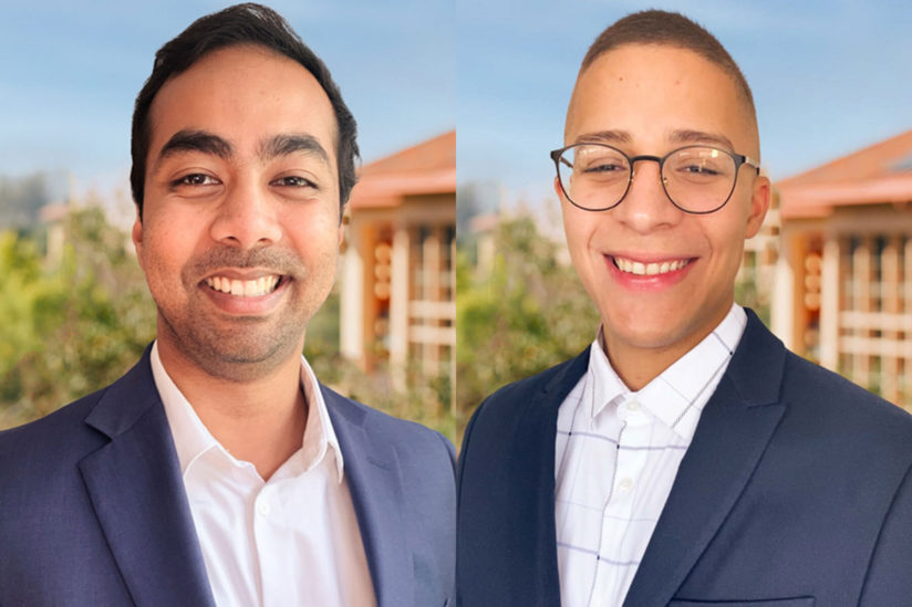 Knight-Hennessy ScholarsJeremy Pathmanabhan and Héctor Reyes