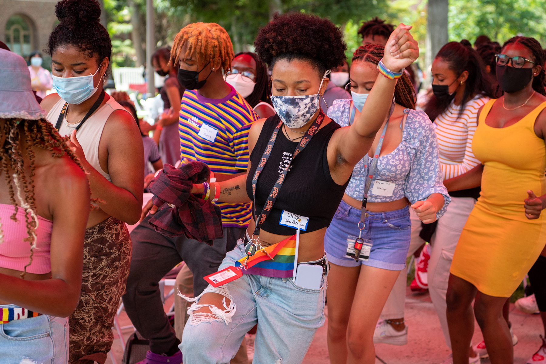 Students on dance floor: USC’s Student Equity and Inclusion Programs