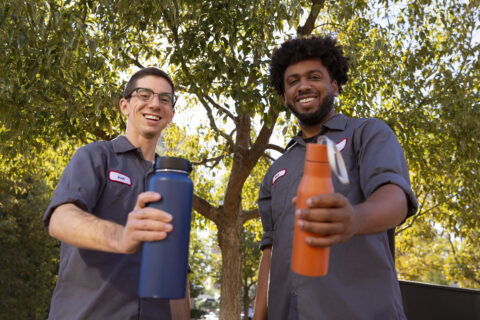 Josh Rebello and Nicholas Belgrave