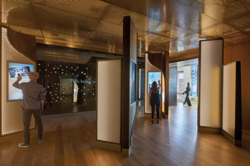 George and Irina Schaeffer Hall at USC Shoah Foundation’s headquarters