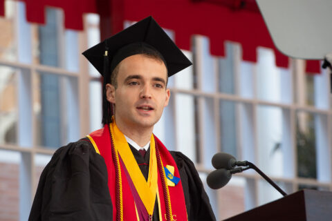 USC 2022 commencement: Valedictorian Adam Karelin